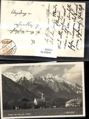 175470,Absam b. Hall i. Tirol Ortsansicht Kirche
