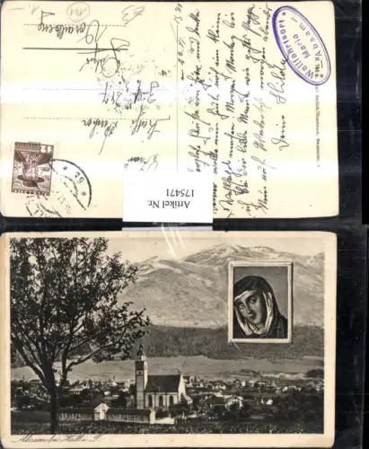 175471,Absam b. Hall i. Tirol Totale Kirche