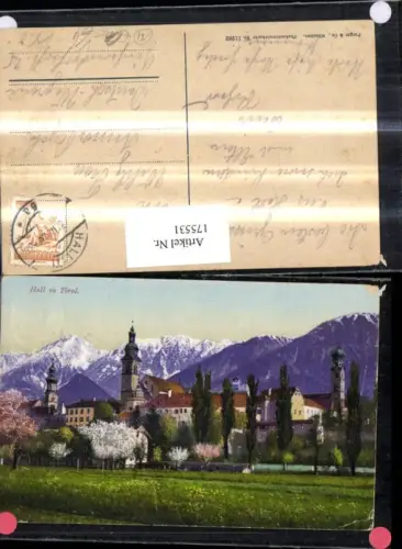 175531,Hall i. Tirol Ortsansicht pub Purger e Co 11262