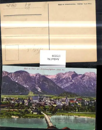 175538,Hall i. Tirol Totale m. Bettelwurfspitzen pub Purger e Co 12724