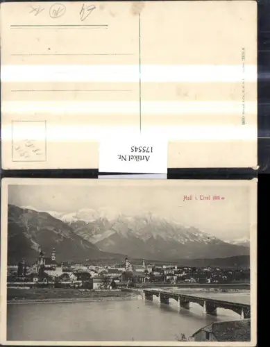 175545,Hall i. Tirol Totale Brücke