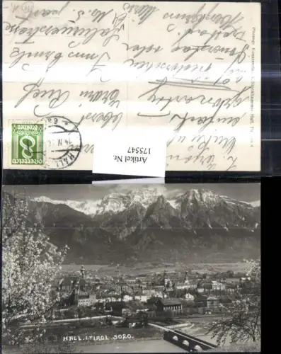 175547,Hall i. Tirol Teilansicht pub A. Stockhammer