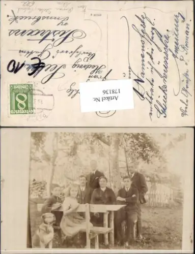 178136,FotoAK Familie Roman Seeber Lehrer Patsch Innsbruck 1920