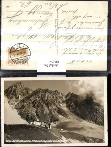 181659,Nordkettenbahn Station Seegrube u. Hafelekar b. Innsbruck