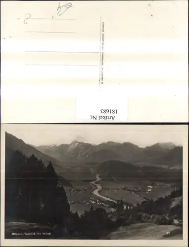 181683,Mösern Totale Talblick ins Inntal