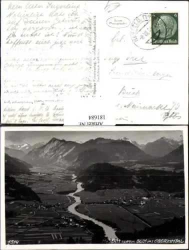 181684,Mösern Totale Blick ins Oberinntal