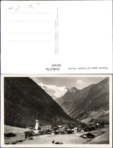 181691,Neustift Totale geg. d. Stubair Geltscher