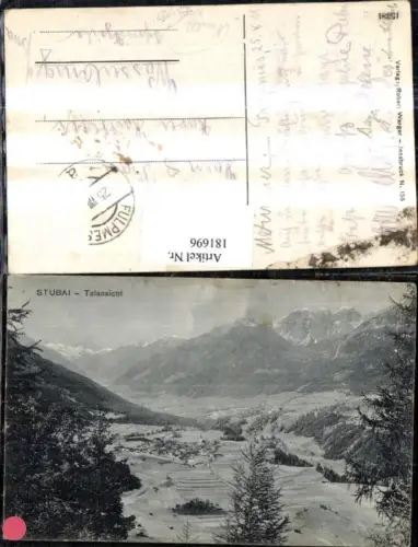 181696,Stubai Talansicht Neustift Totale