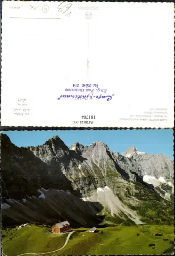 181704,Falkenhütte m. Moserkar Kaltwasserkar u. Birkkarspitze Karwendel pub Alpine Luftbild 55 271