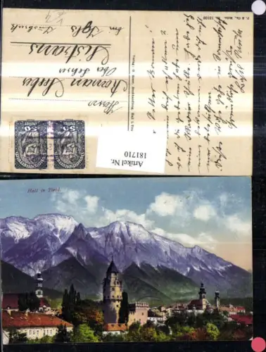 181710,Hall i. Tirol Teilansicht Münzturm pub Purger e Co 13109