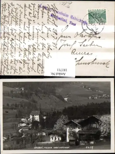 181711,Neder b. Gries am Brenner Stubai Habichtshof Ansicht