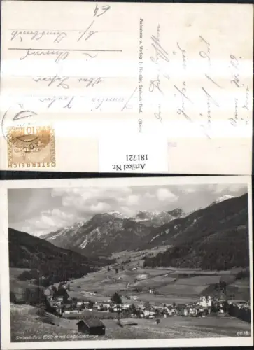 181721,Steinach i. Tirol Totale m. Gschnitzerberge