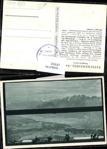 197032,Patscherkofel Bahn b. Innsbruck Aussicht