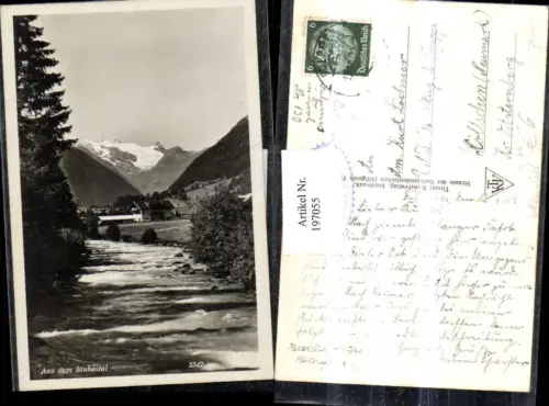 197055,Aus d. Stubaital b. Neustift Partie Bach