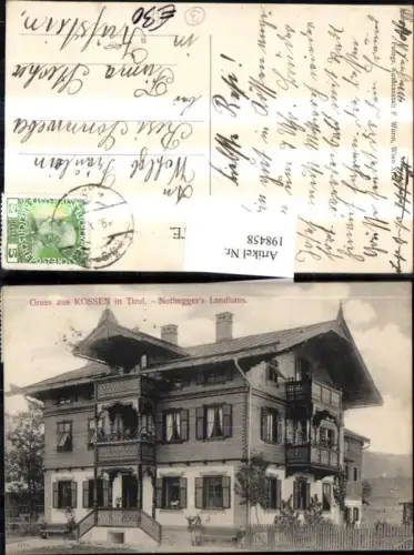198458,Gruß aus Kössen in Tirol Nothegger Landhaus