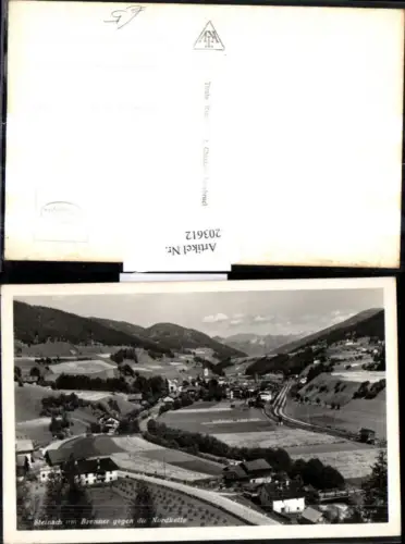 Steinach am Brenner Totale geg. d. Nordkette