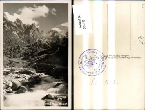 204575,Pinnisbach Foto Ak b. Neustift im Stubaital