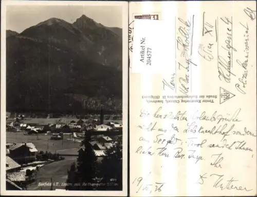 204577,Seefeld i. Tirol m. Reitherspitze