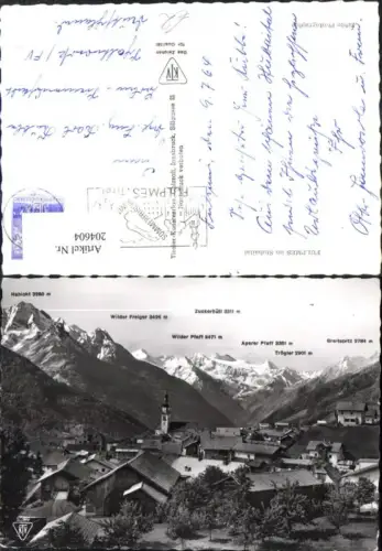 204604,Fulpmes i. Stubaital m. Gipfelkarte