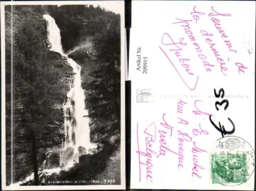209915,Stuibenfall im Ötztal Wasserfall