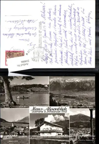 210006,Sistrans b. Innsbruck Haus Alpenblick Mehrbild Ak
