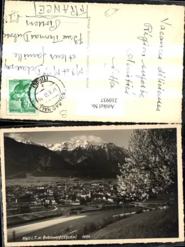 210937,Hall i. Tirol Totale m. Bettelwurf
