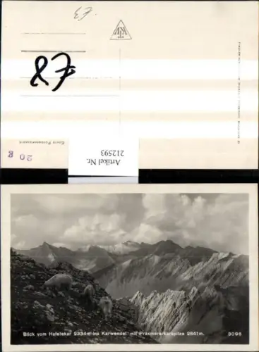 212593,Blick v. Hafelekar ins Karwendel m. Praxmarerkarspitze