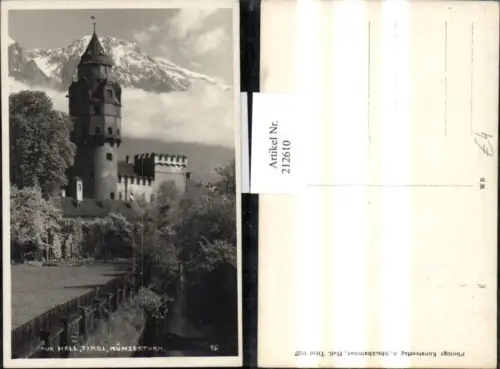 212610,Hall i. Tirol Münzerturm Turm