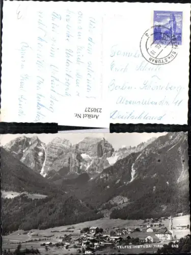 230527,Telfes Totale im Stubai Bergkulisse