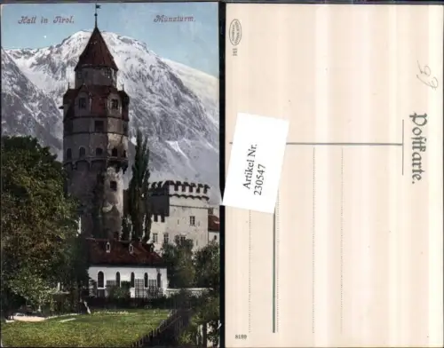 230547,Hall i. Tirol Münzturm Turm