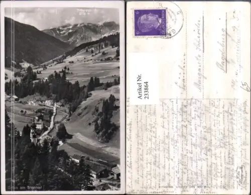 233864,Gries am Brenner Totale m. Tribulaun