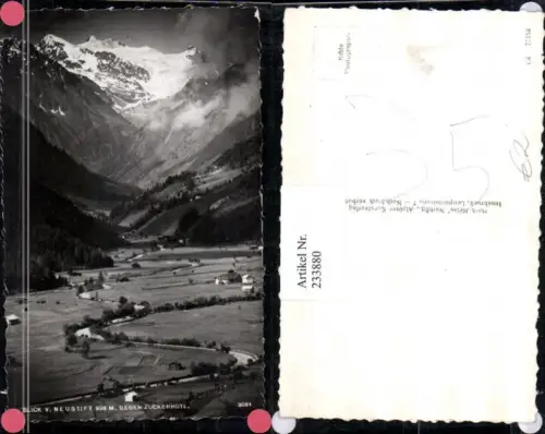 233880,Blick v. Neustift geg. Zuckerhütl Bergkulisse