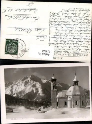 233963,Seefeld in Tirol Seekirchl geg. Hocheder Winterbild