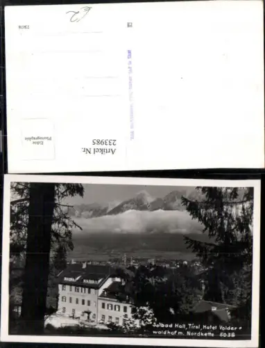 233985,Bad Hall in Tirol Hotel Volderwaldhof m. Nordkette