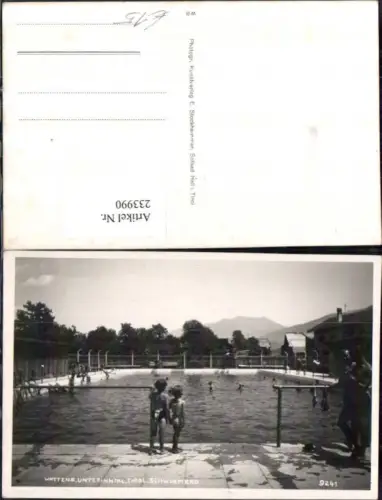 233990,Wattens Unterinntal Schwimmbad Freibad