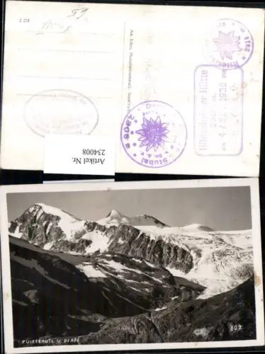 234008,Zuckerhütl u. Pfaff b. Neustift im Stubaital