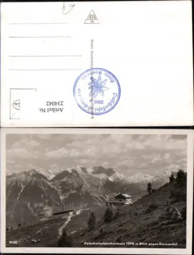 234042,Patscherkofel Schutzhaus m. Blick geg. Karwendel