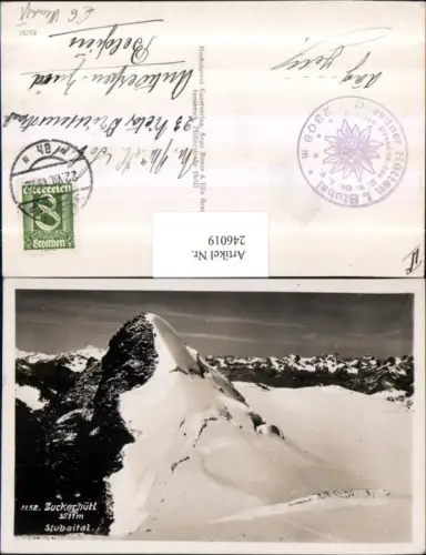 246019,Zuckerhütl Bergkulisse b. Neustift im Stubaital