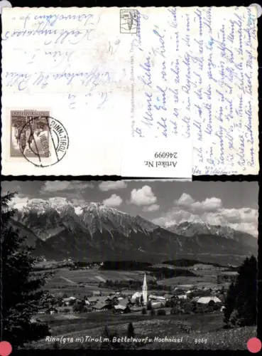 246099,Rinn in Tirol Totale m. Bettelwurf u. Hochnissl
