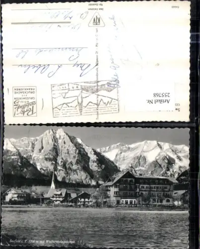 255768,Seefeld in Tirol Teilansicht m. Wettersteingebirge Bergkulisse