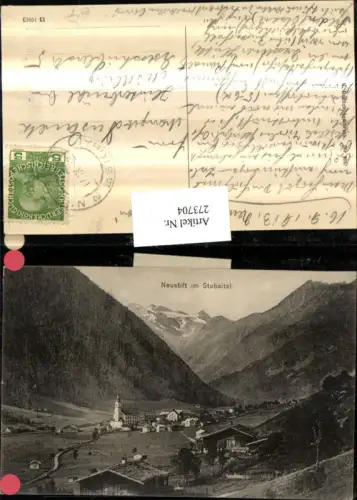 273704,Neustift im Stubaital Totale Bergkulisse