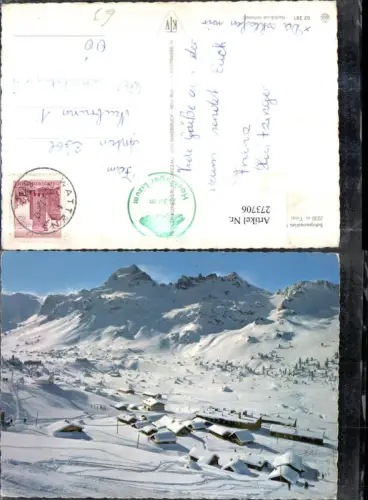 273706,Wattener Lizum Wattens Teilansicht Bergkulisse Winterbild