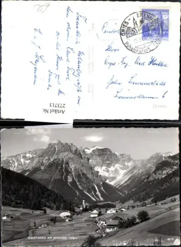 273713,Obernberg am Brenner Totale Bergkulisse