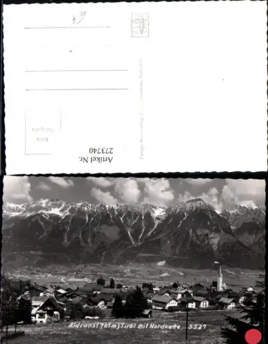 273740,Aldrans in Tirol Totale m. Nordkette Bergkulisse