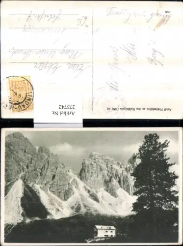 273742,Adolf Pichlerhütte Berghütte an d. Kalkkögeln Bergkulisse b. Neustift