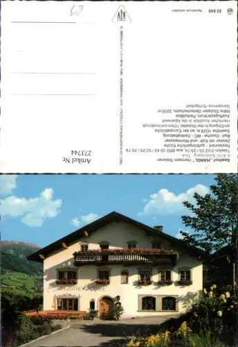 273744,Schönberg in Tirol Gasthof Handl von Hermann Steixner