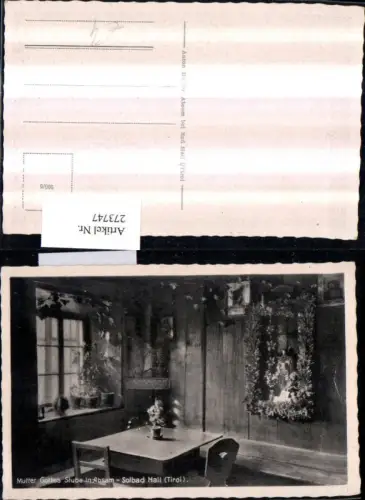 273747,Bad Hall in Tirol Mutter Gottes Stube in Absam Innenansicht