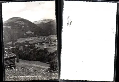 294124,Blick auf Schönberg im Stubaital Totale Bergkulisse