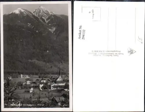 294132,Seefeld Teilansicht m. Reitherspitze Bergkulisse