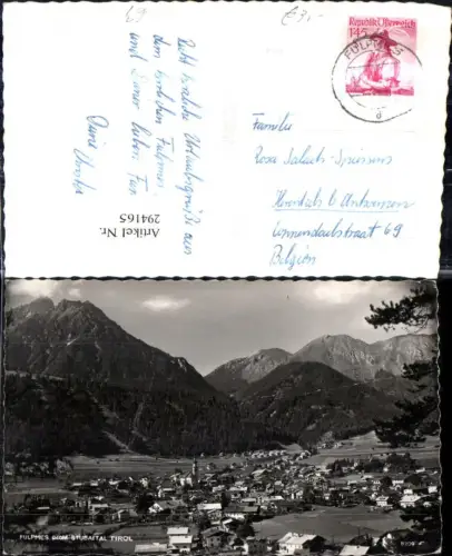 294165,Fulpmes im Stubaital Totale Bergkulisse